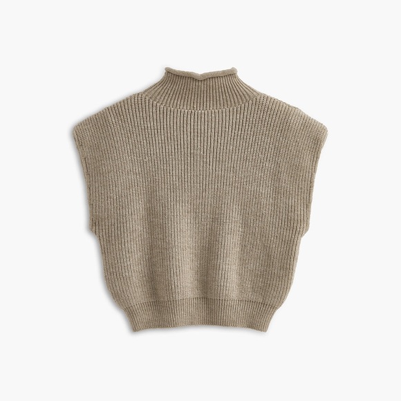 Commense Ribbed Cap Sleeve Warm Sweater - Picture 8 of 8